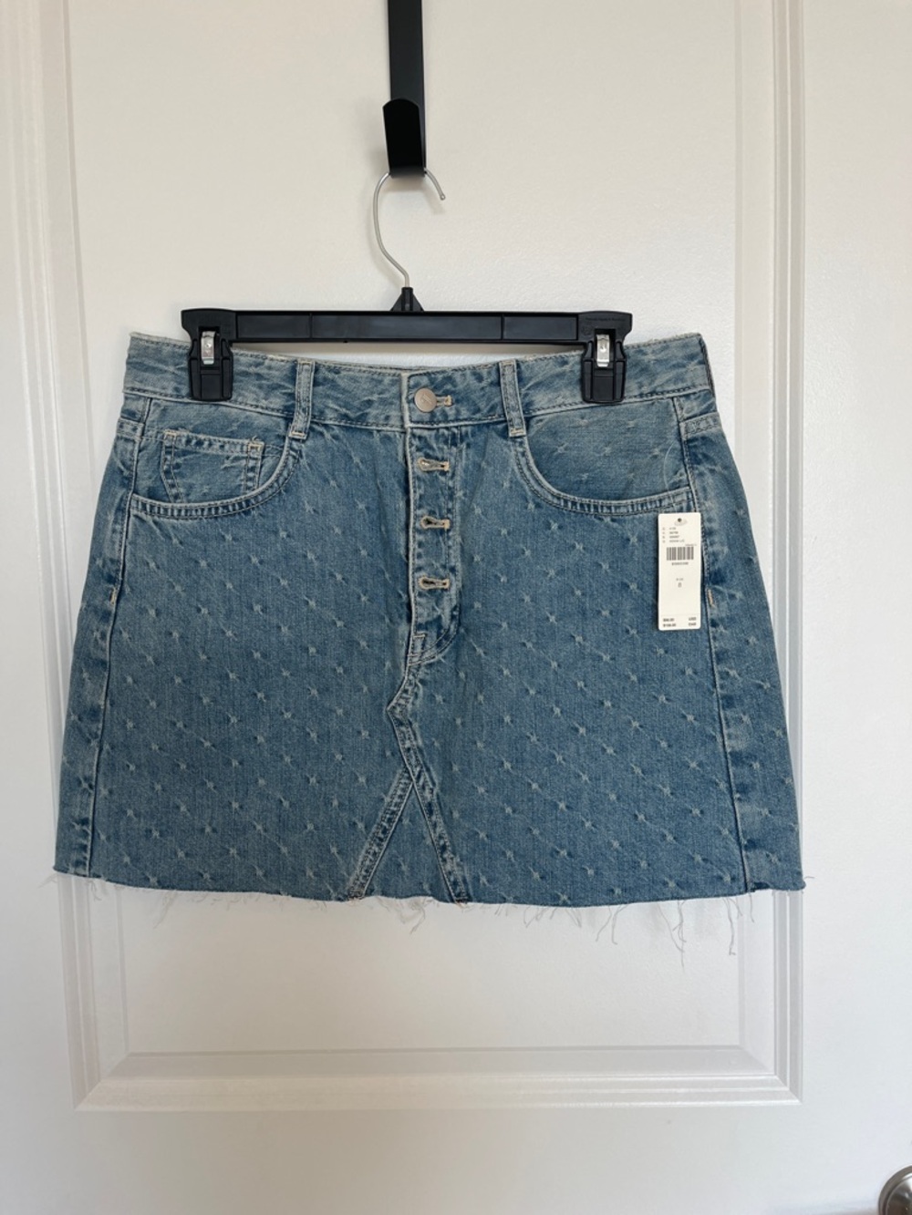 Anthropologie denim skirt